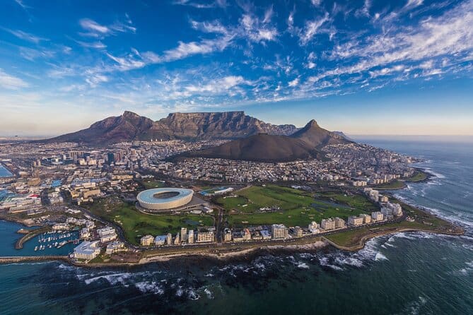 Cape Town Helicopter View