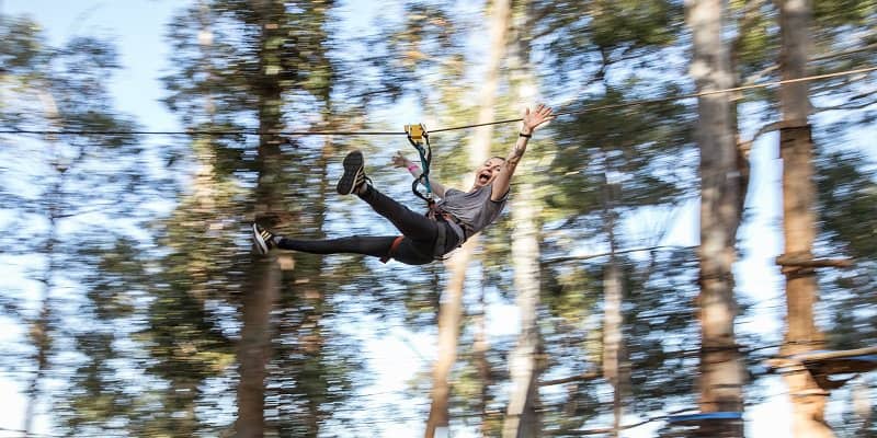 Acrobranch Adventure Park in Pietermaritzburg Bunjee Jumping