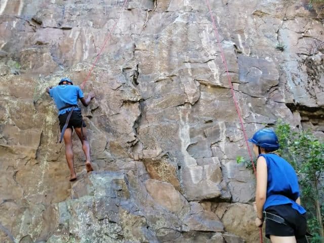 Spirit of Adventure - Abseiling