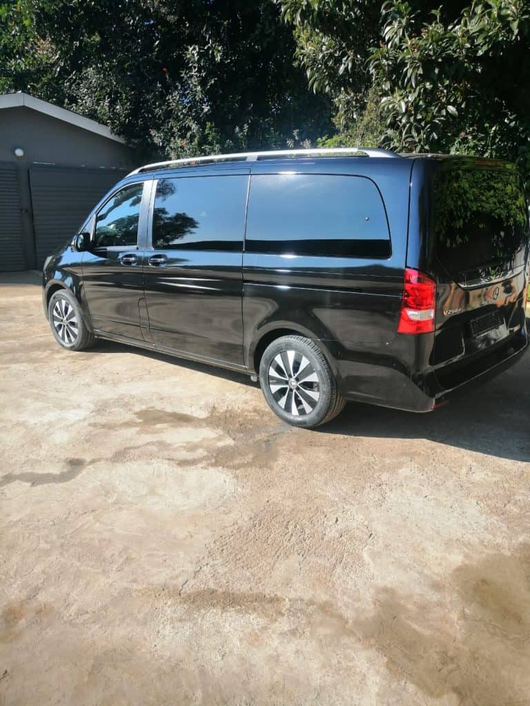 luxury shuttle services - 6 seater v class