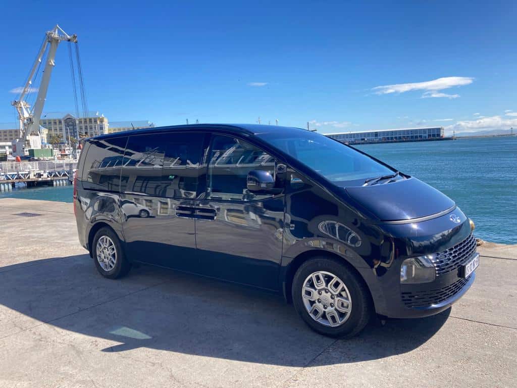 point-to-point shuttle services - 8 seater minivan