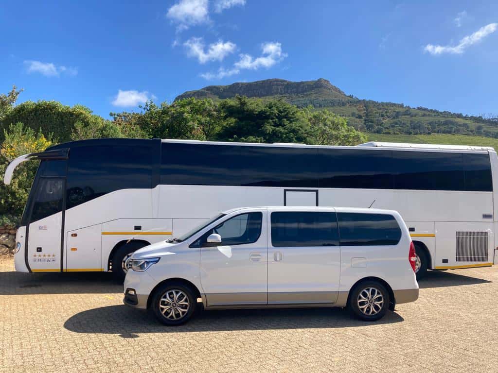 cape town shuttle bus - 52 seater luxury coach for group transfers