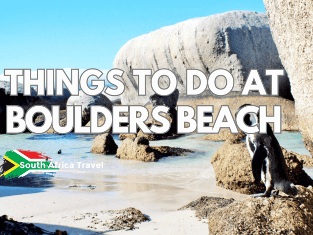 Things to do at Boulders Beach
