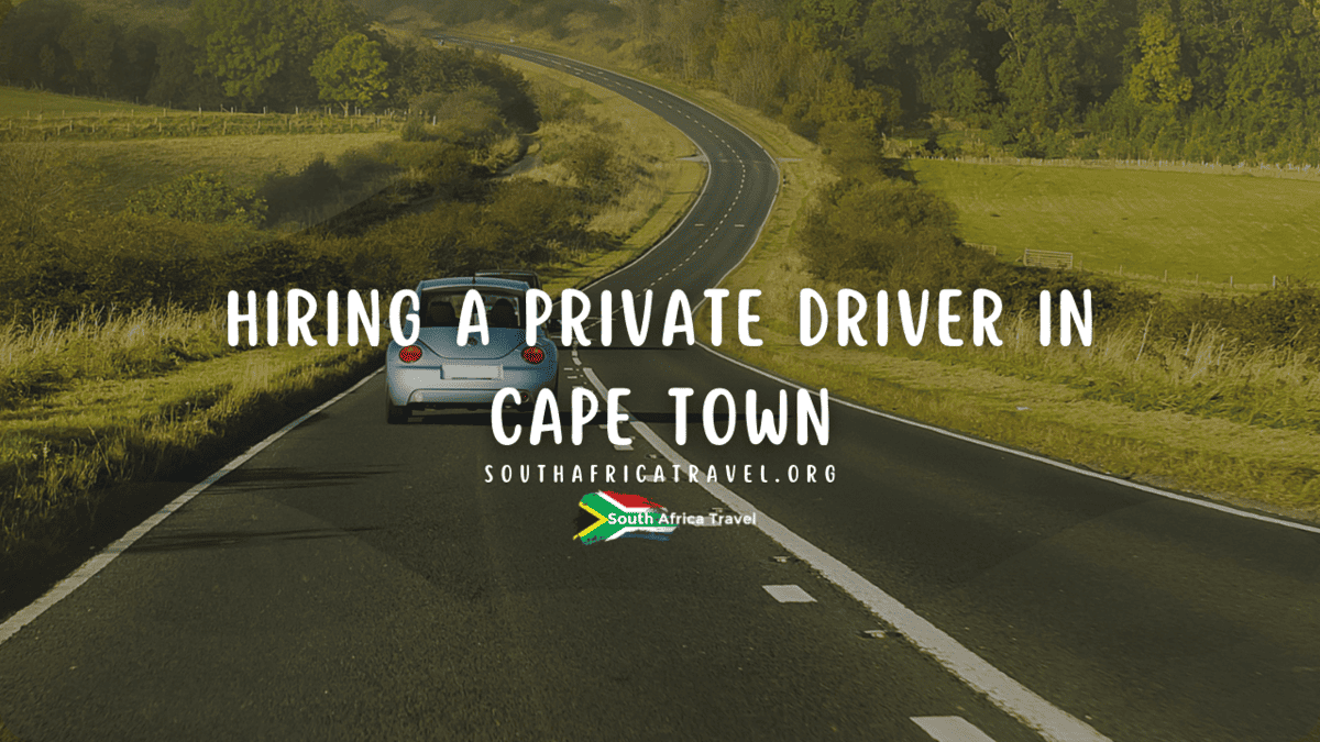 Hiring A Private Driver in Cape Town