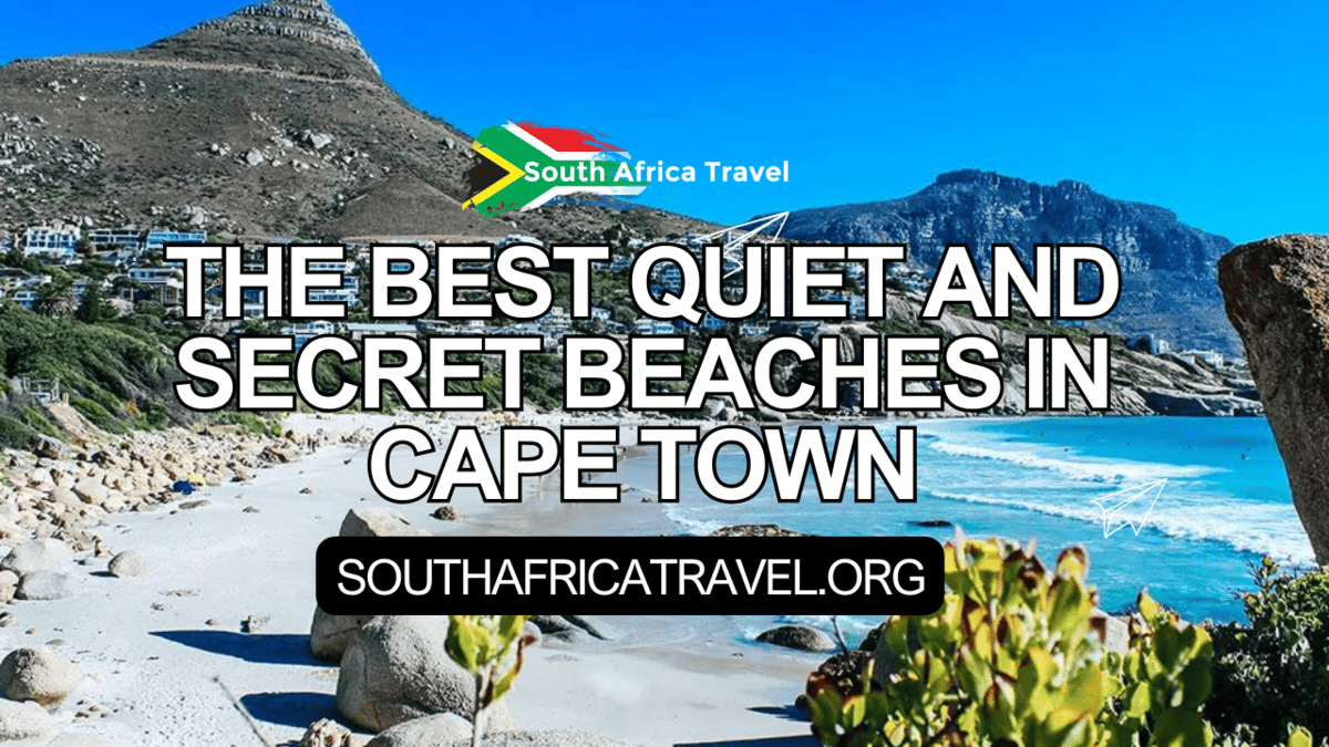 The Best Quiet and Secret Beaches in Cape Town