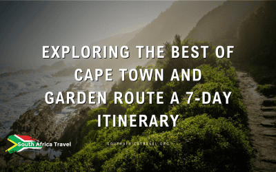 Exploring the Best of Cape Town and Garden Route A 7-Day Itinerary