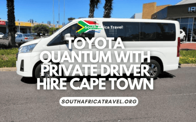 Toyota Quantum with Private Driver Hire Cape Town