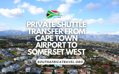 Private Shuttle Transfer From Cape Town Airport To Somerset West