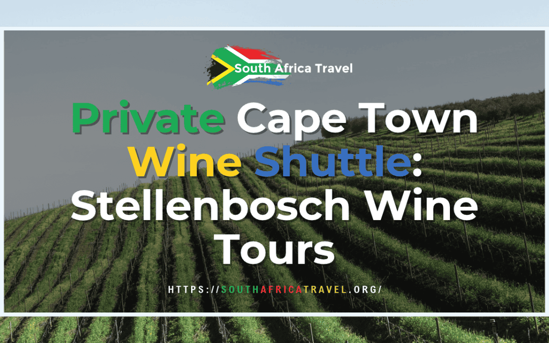 Private Cape Town Wine Shuttle: Stellenbosch Wine Tours